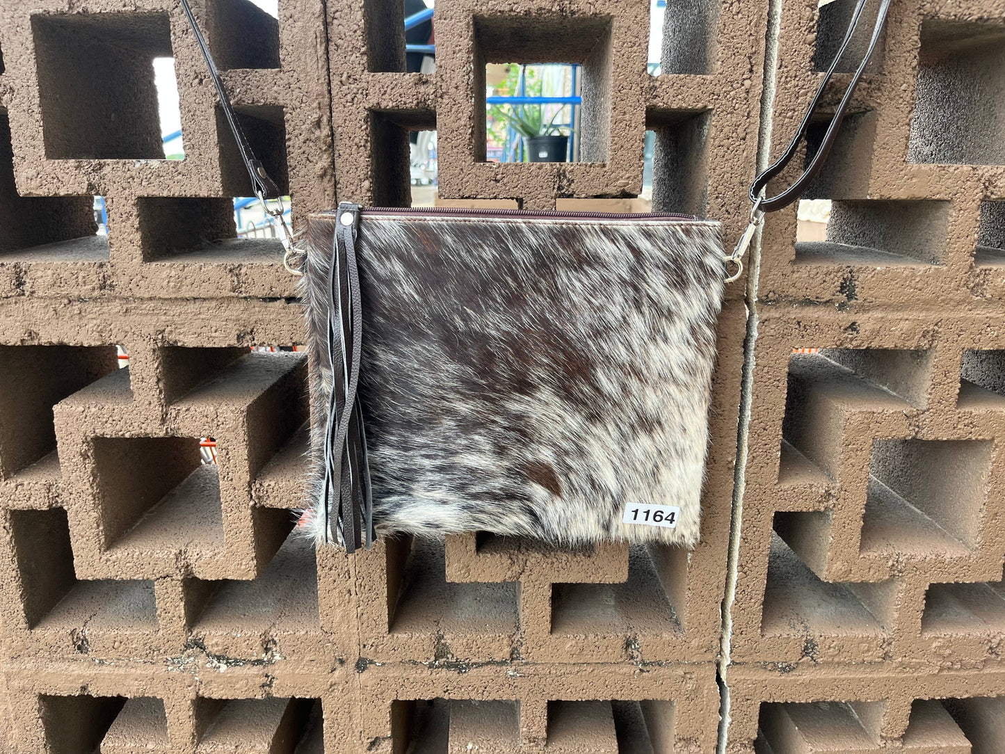 Cowhide Crossbody - Exact Cowhide