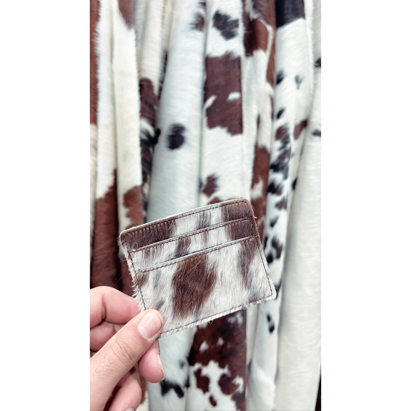 Cowhide Credit Card Wallet