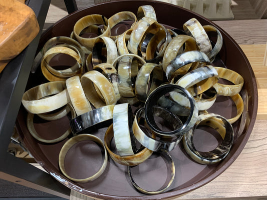 2cm Cowhorn Bangle Bracelet