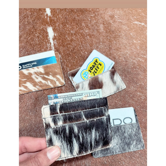 Cowhide Credit Card Wallet